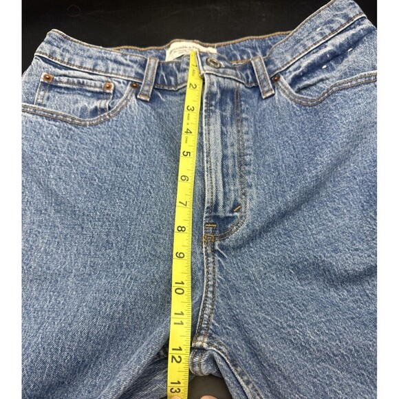 ABERCROMBIE & FITCH Women's The Vintage Flare High Rise Denim Jeans Size 28/6S - Picture 10 of 12